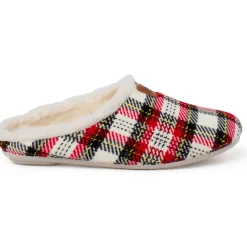 Chaussons Pure Laine Carreaux
