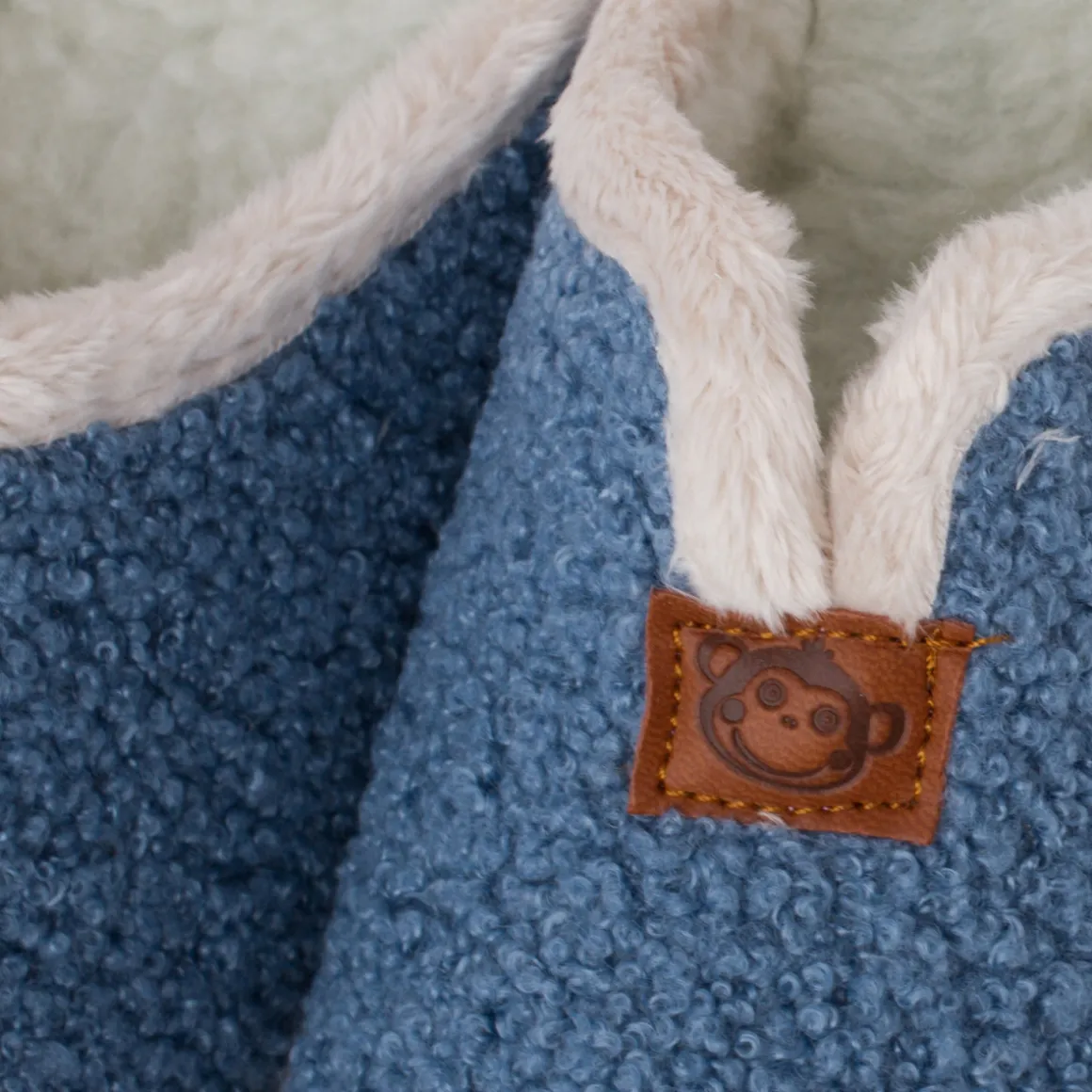 Chaussons Sabot Façon Peau De Mouton