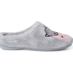 Chaussons Type Sabot Chat Et Lune