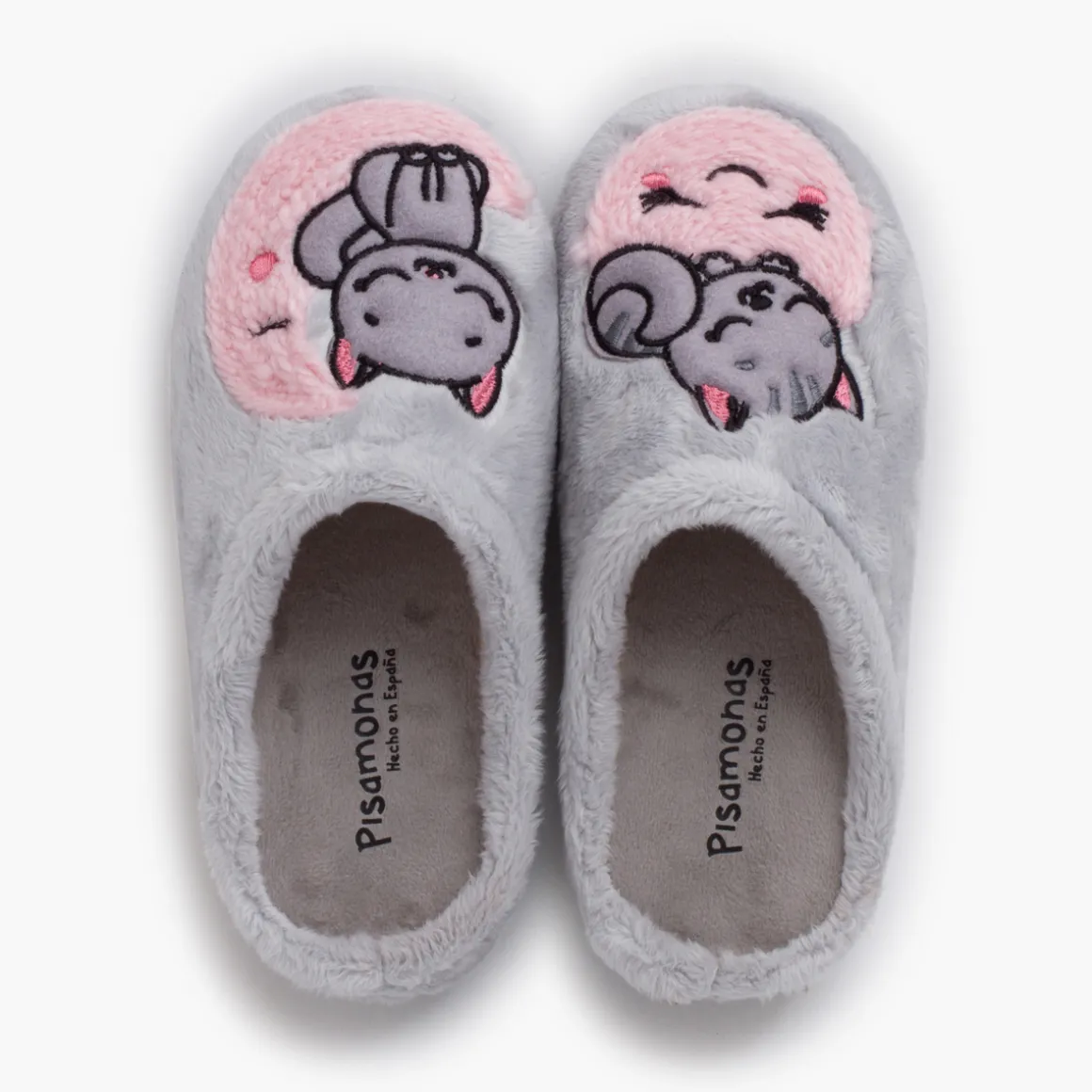 Chaussons Type Sabot Chat Et Lune