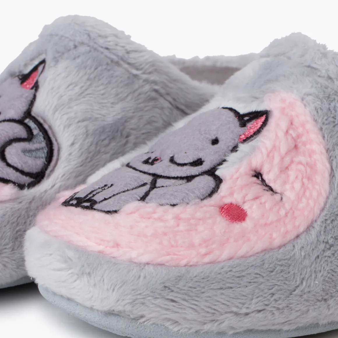 Chaussons Type Sabot Chat Et Lune