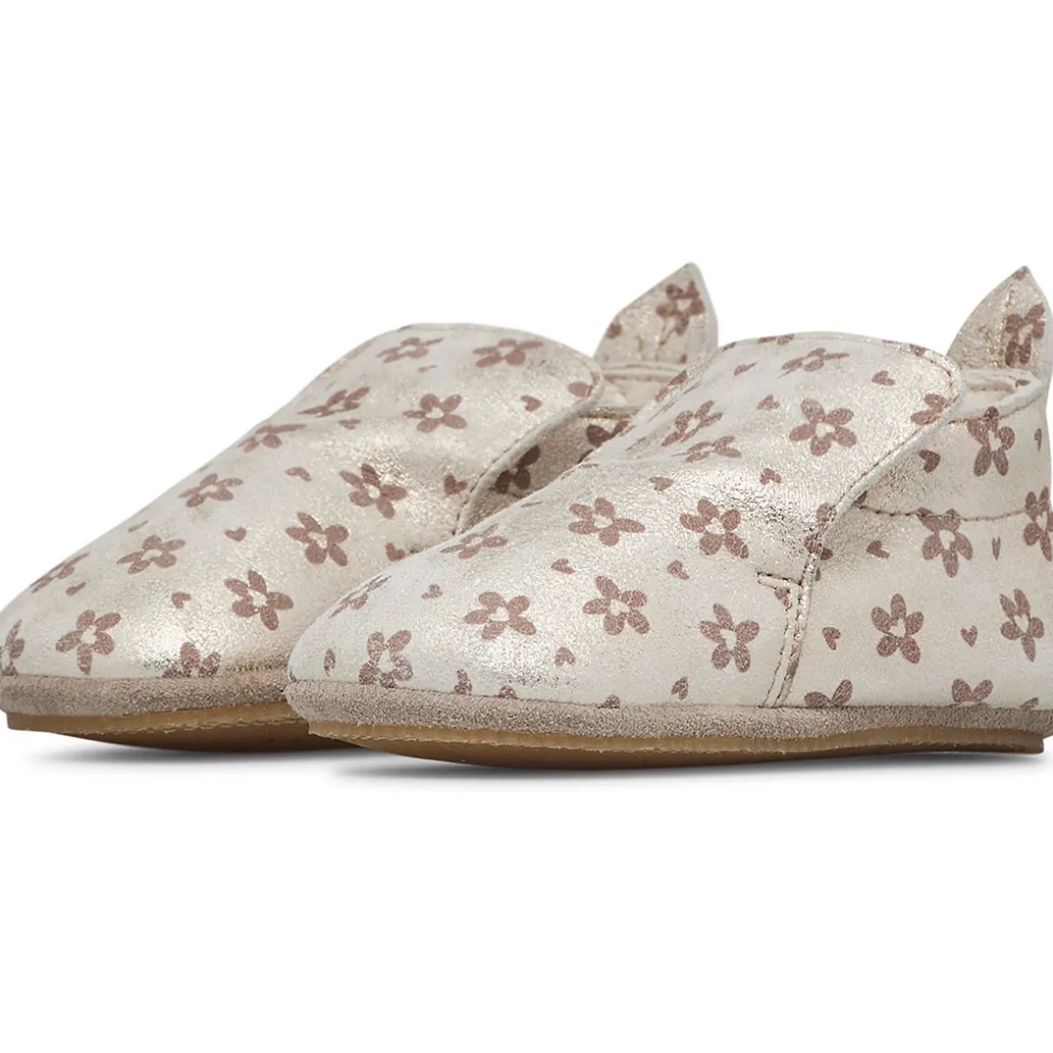 Chaussures de berceau en cuir PLUMARD 2