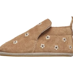 Chaussures de berceau en suède PLUMARD 2 EMBR.DAISIES