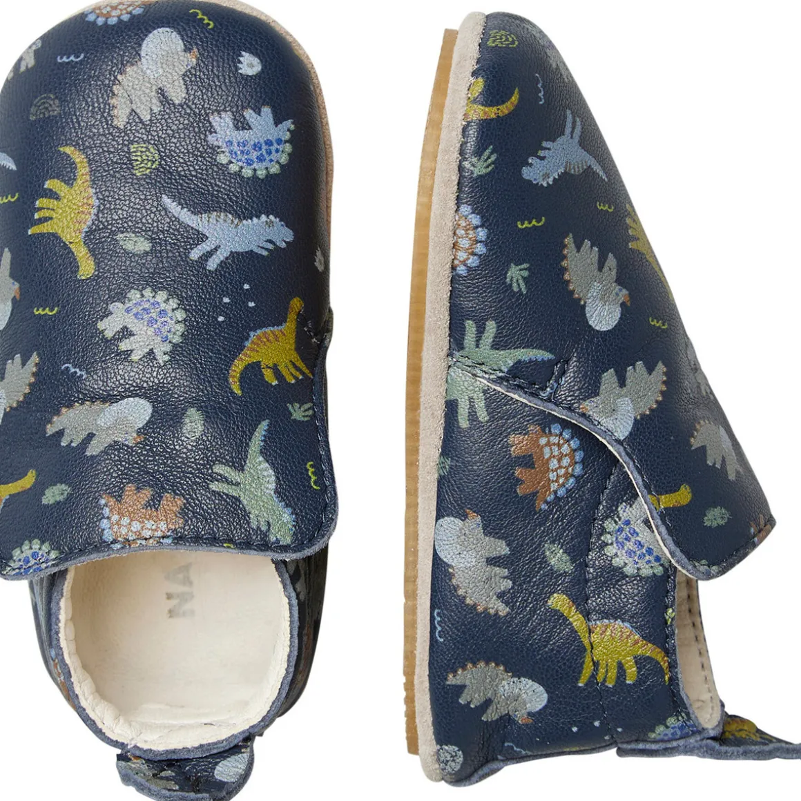 Chaussures de berceau en cuir PLUMARD 2