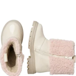 Chaussures premiers pas en vernis et tissu FLOWWY ZIP