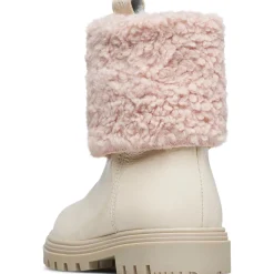 Chaussures premiers pas en vernis et tissu FLOWWY ZIP