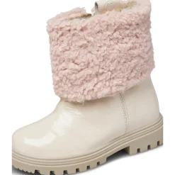 Chaussures premiers pas en vernis et tissu FLOWWY ZIP
