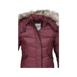 doudoune fille anna bordeaux
