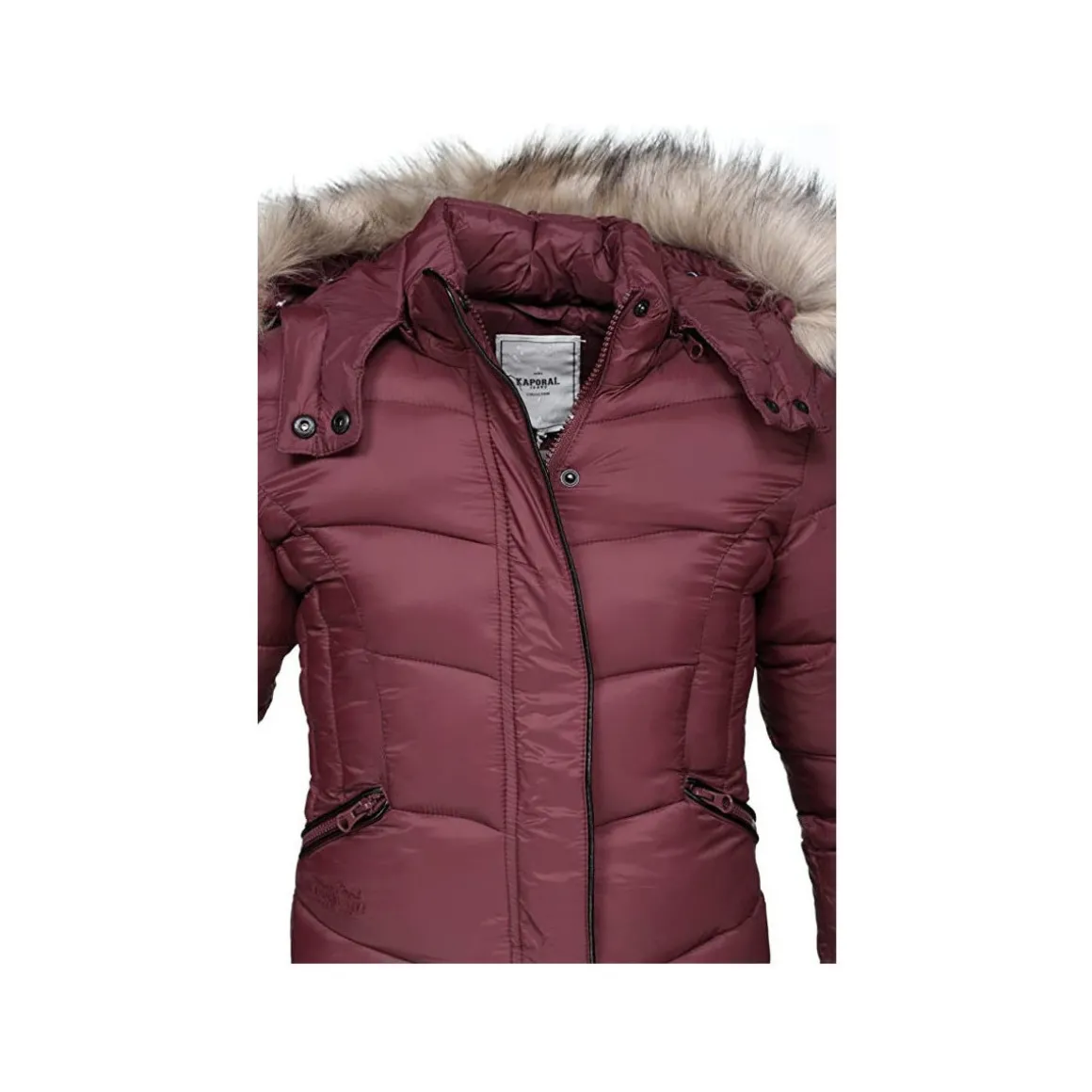 doudoune fille anna bordeaux