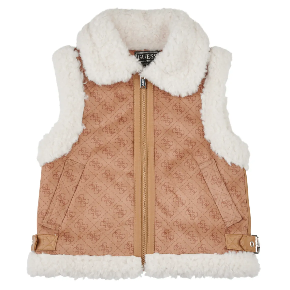 FAUX SUEDE VEST