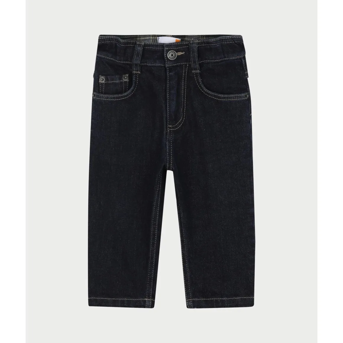 Jean nouveau-nés lavage bleu foncé