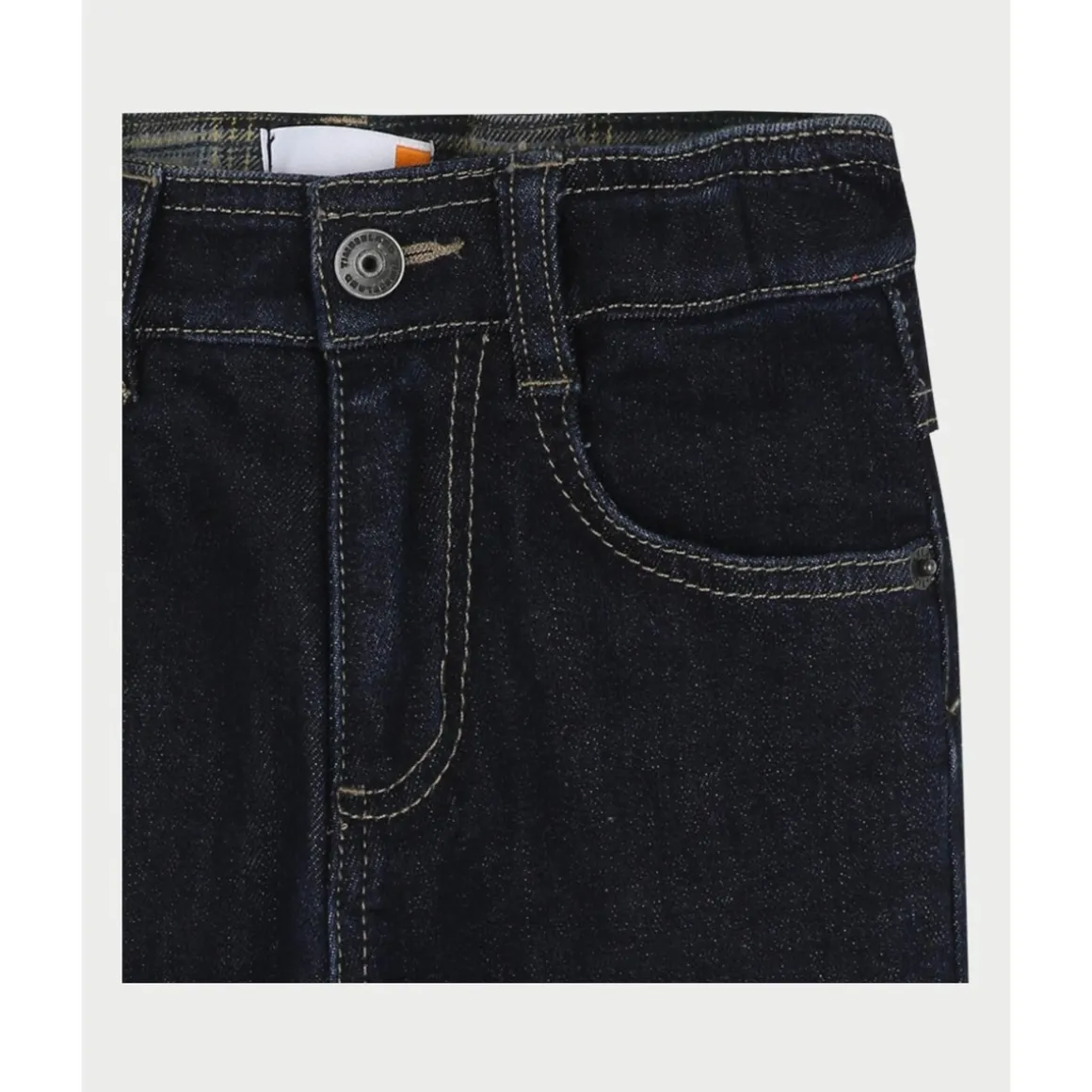 Jean nouveau-nés lavage bleu foncé