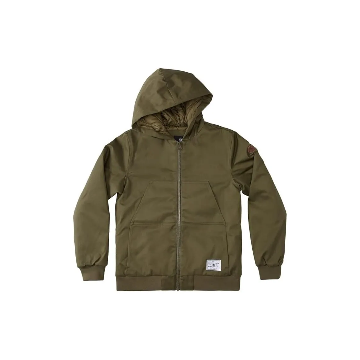 Junior - Veste zippée - kaki