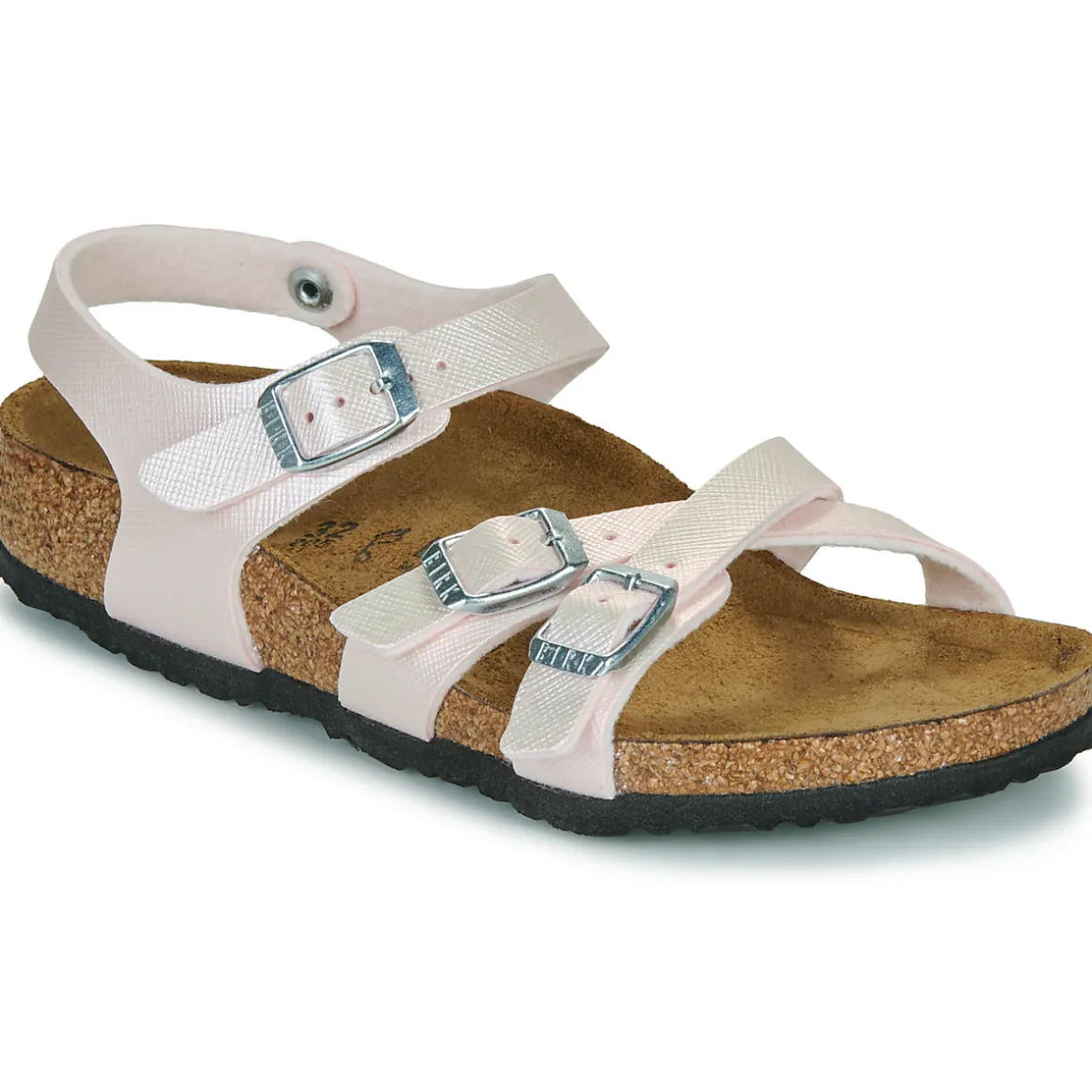 Kumba Kids Saffiano Iridescent LightRose
