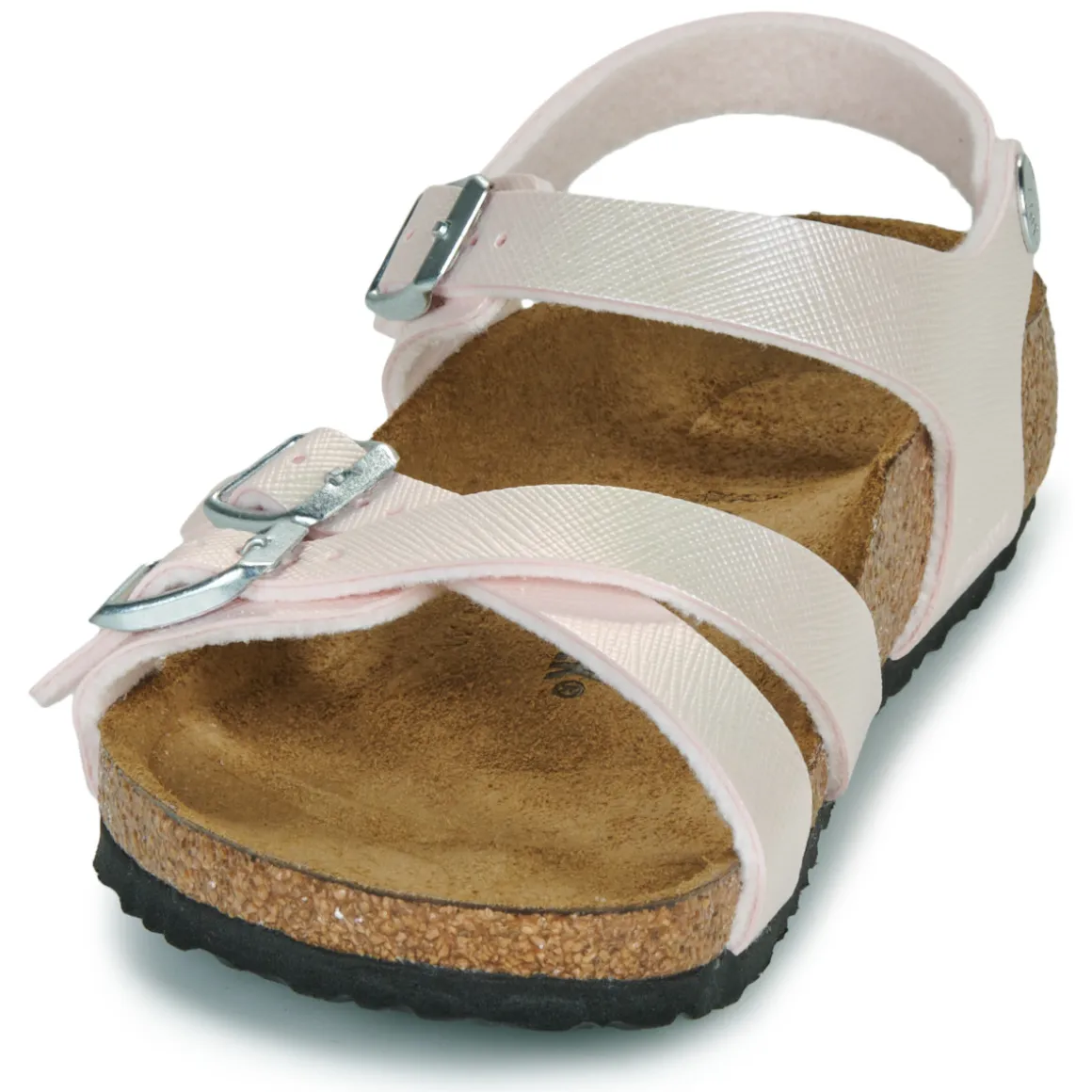 Kumba Kids Saffiano Iridescent LightRose