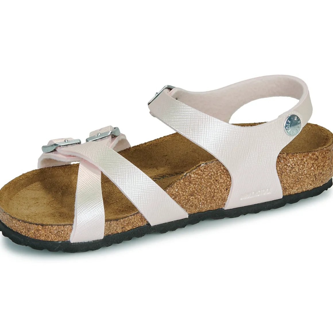Kumba Kids Saffiano Iridescent LightRose