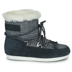 MOON BOOT FAR SIDE LOW FUR TARTAN