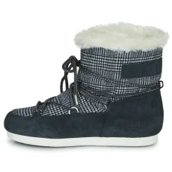 MOON BOOT FAR SIDE LOW FUR TARTAN