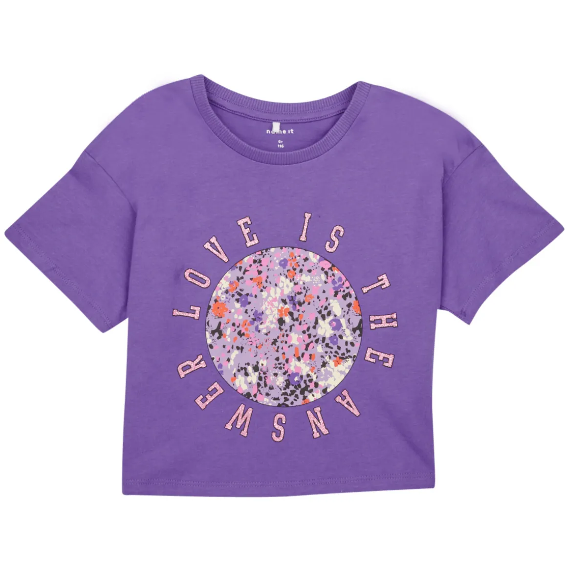 NKFBOLETTE SS LOOSE SHORT TOP