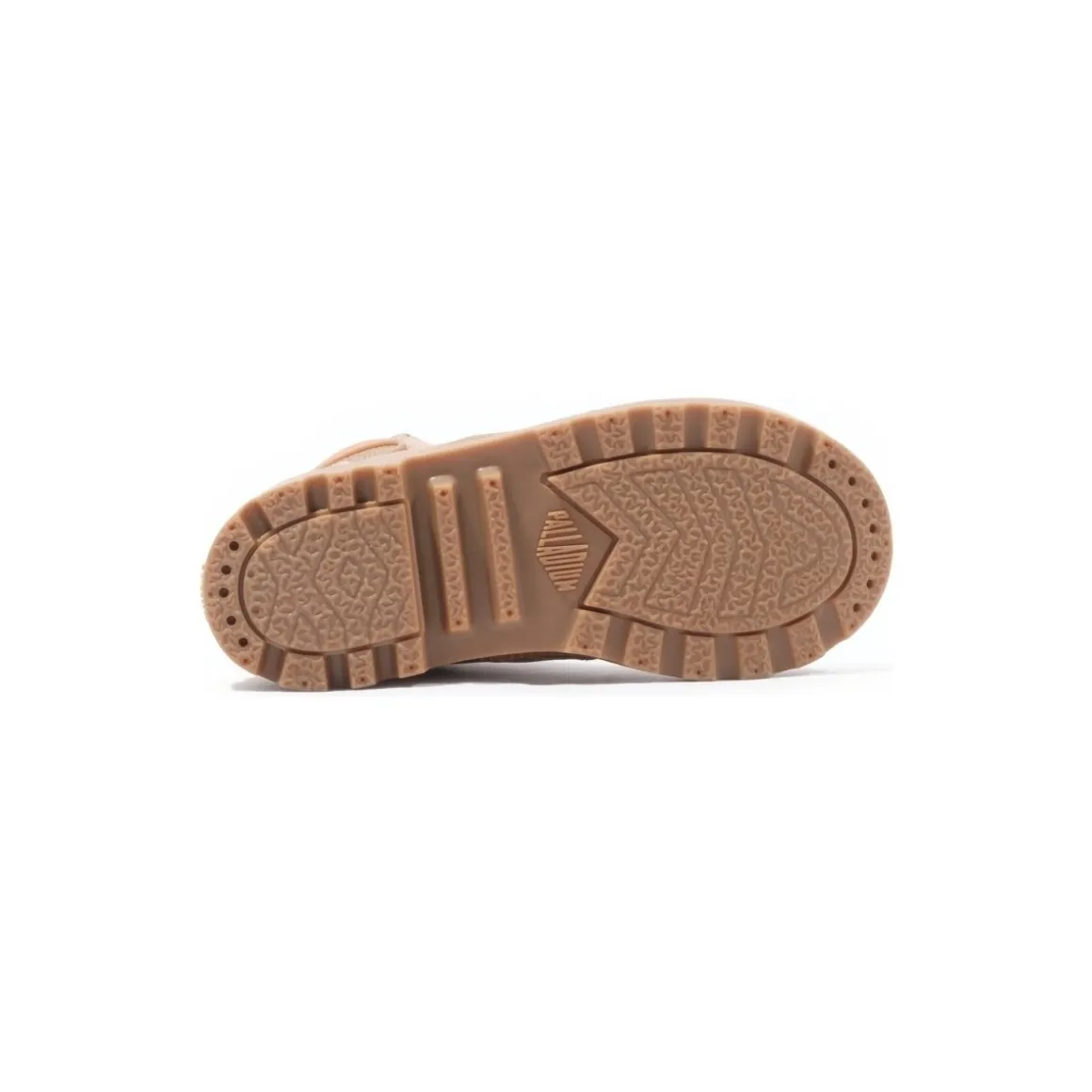 Pampa HI Cuff Kids Boots - Beige Tan/Nude Brown