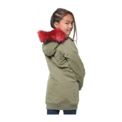 Parka Fille Awin Kaki