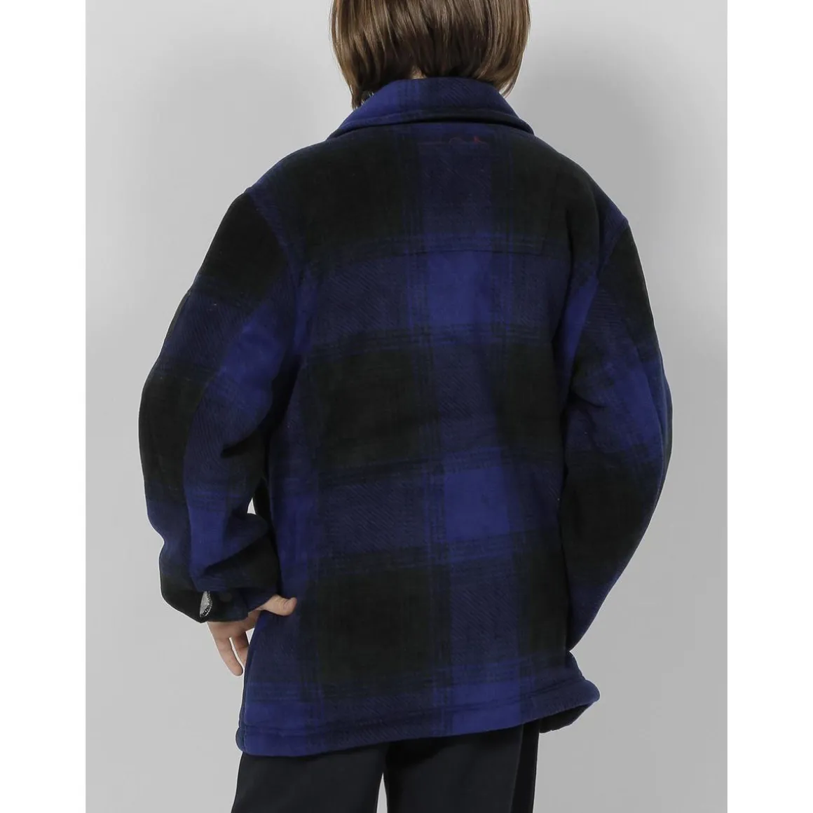 Ron blue sherpa shirt jr
