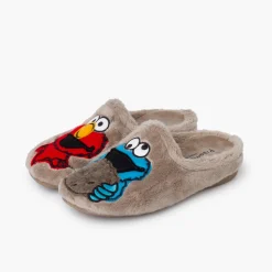 Sabots D'intérieur Cookie Monster Semelle Rembourrée