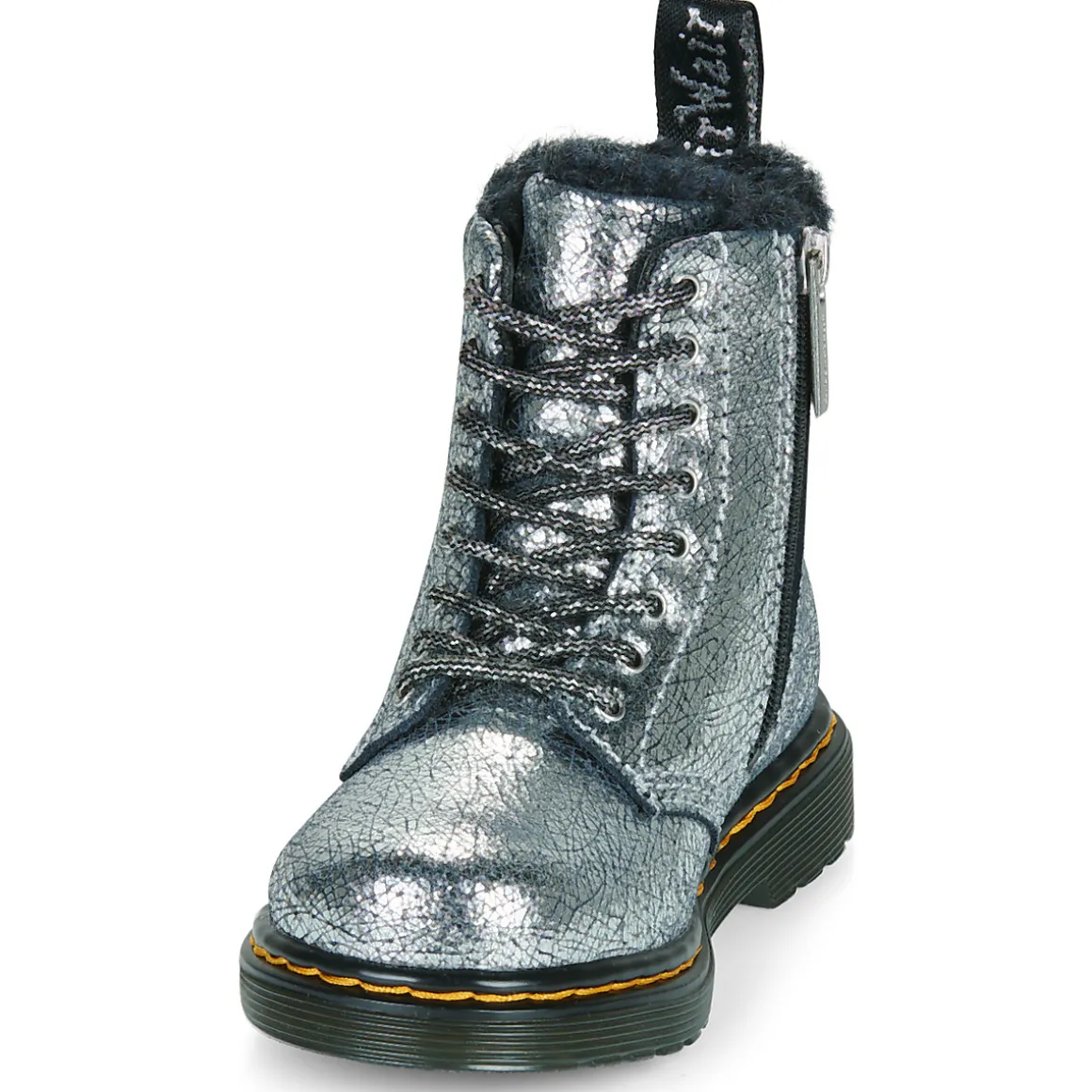 Serena T Silver Distressed Foil