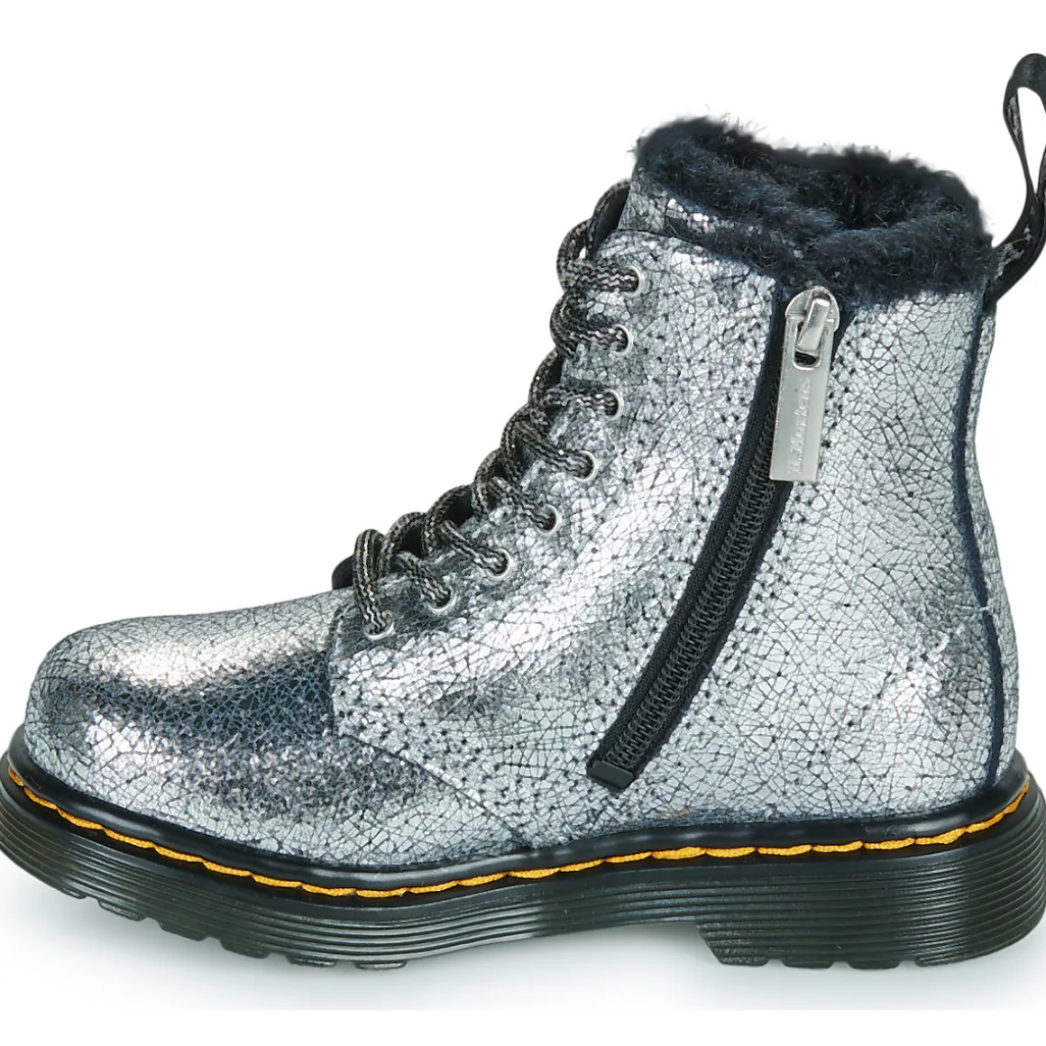 Serena T Silver Distressed Foil