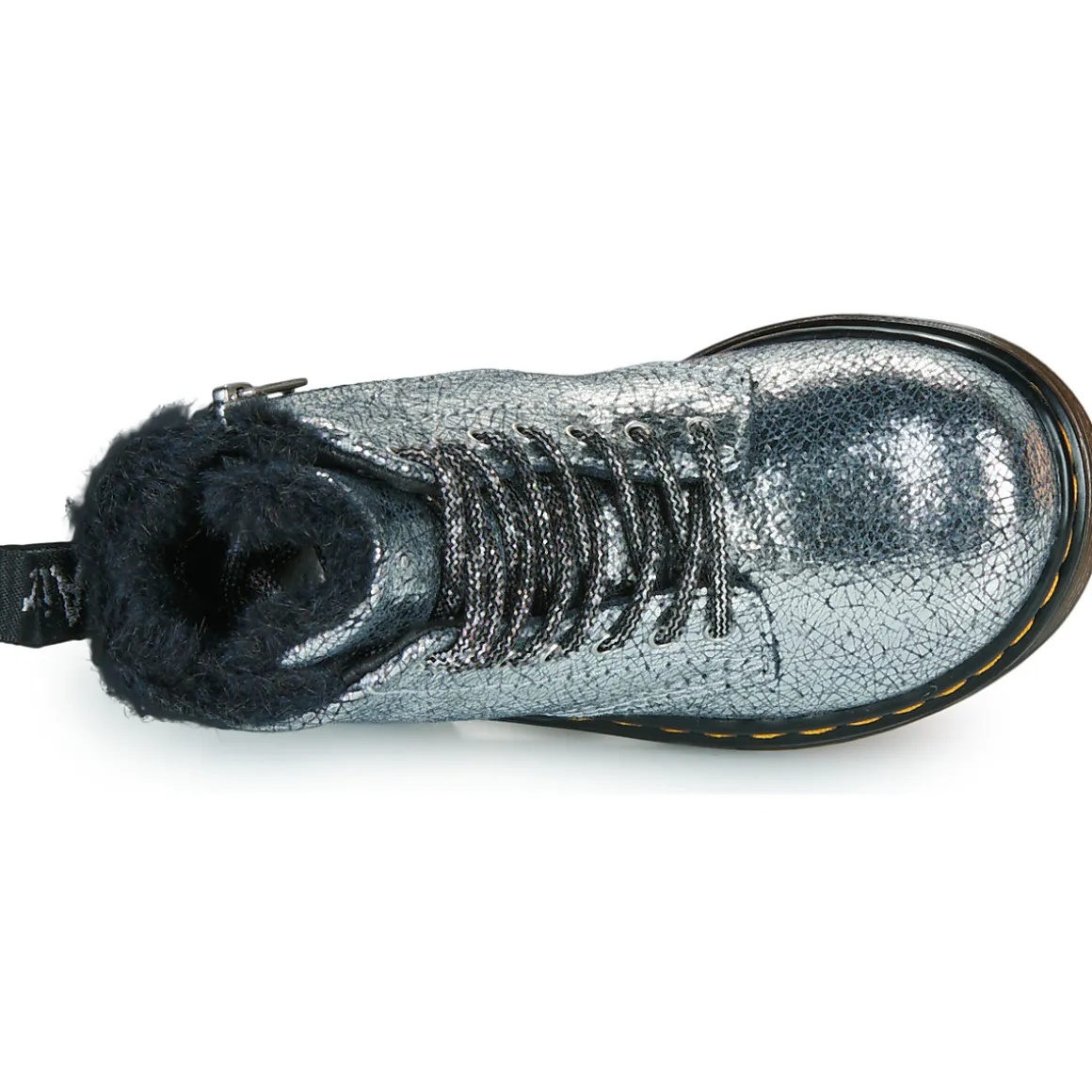 Serena T Silver Distressed Foil