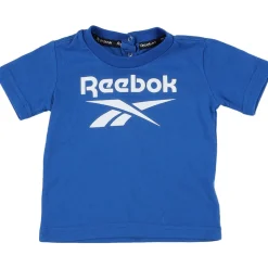 T-shirt bleu, blanc