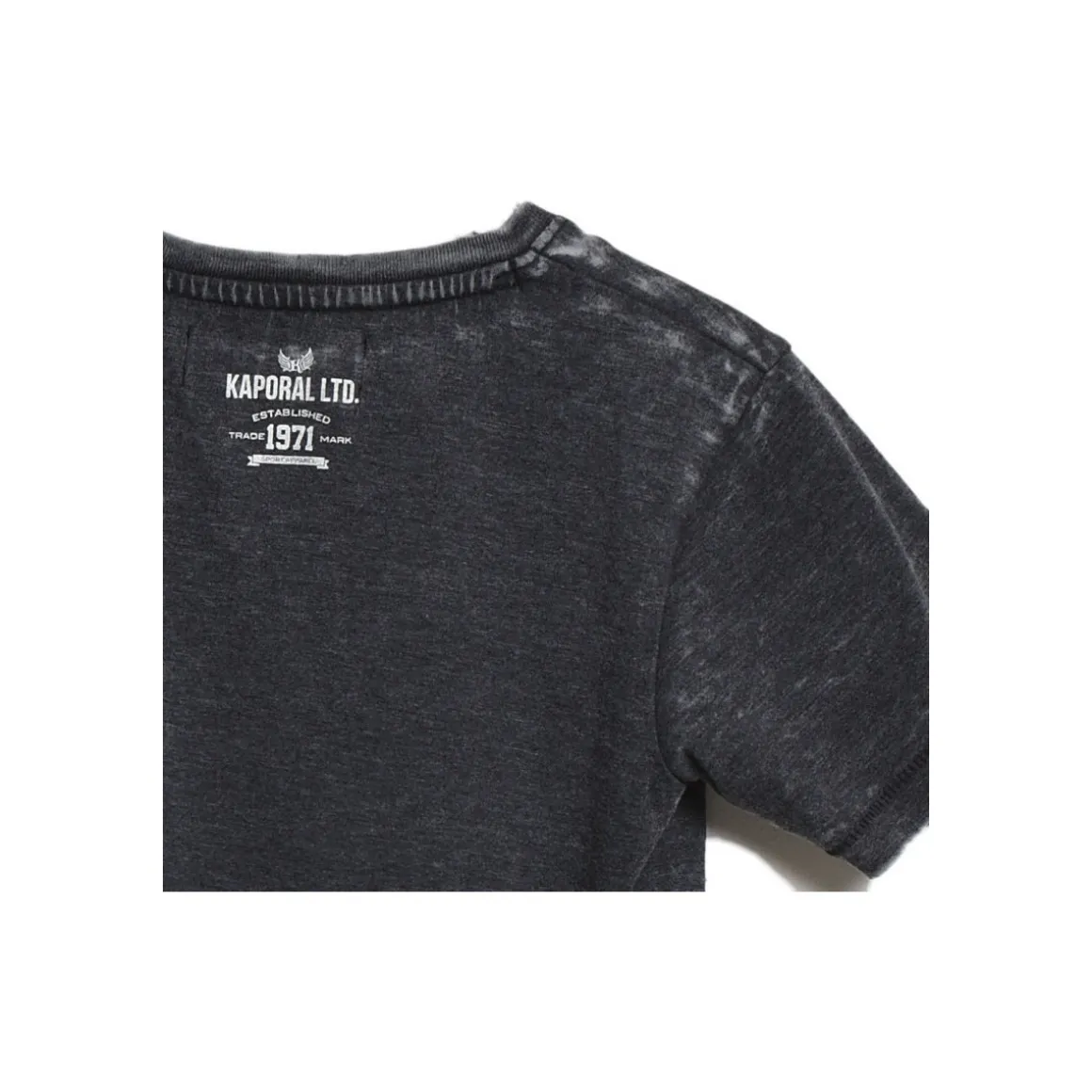 T-Shirt garçon Dumb Noir