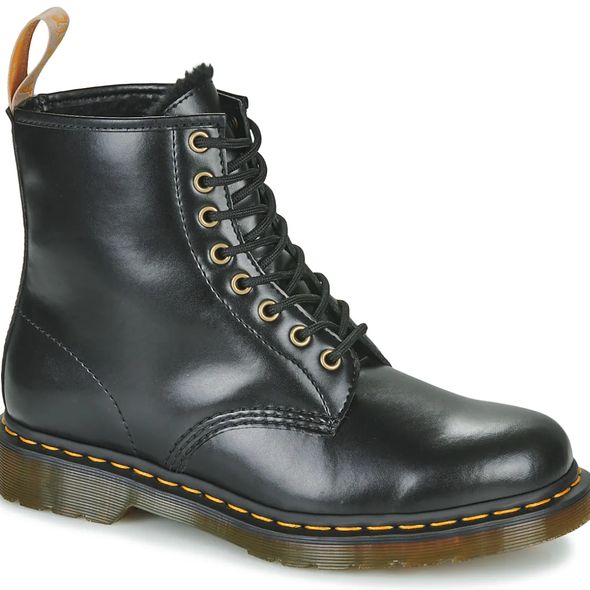 VEGAN 1460 BLACK NORFOLK