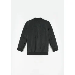 Veste réversible argusgi noir à motif cachemire