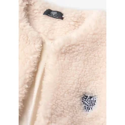 Veste sans manches okagi crème