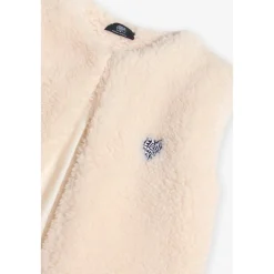 Veste sans manches okagi crème
