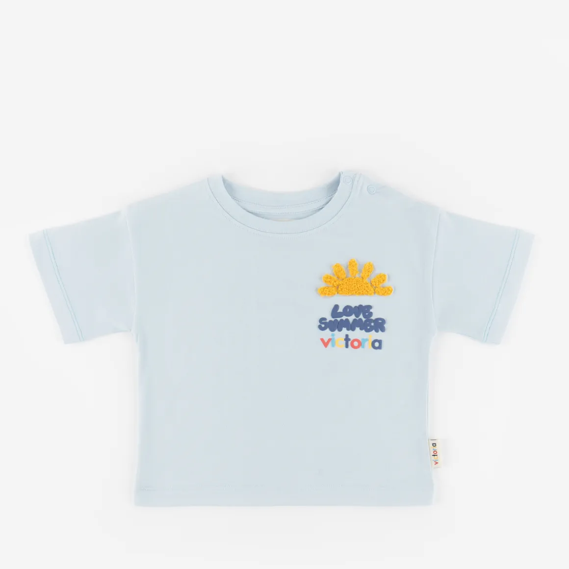 VICTORIA THINGS T-SHIRT COTON OVERSIZE & BRODERIES 9225331