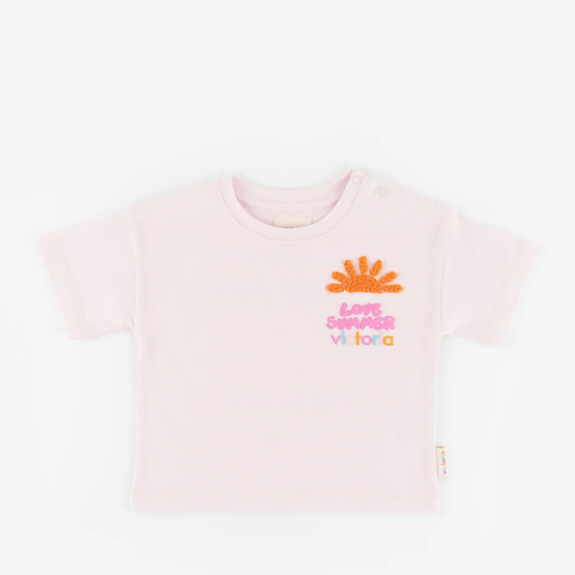 VICTORIA THINGS T-SHIRT COTON OVERSIZE & BRODERIES 9225331